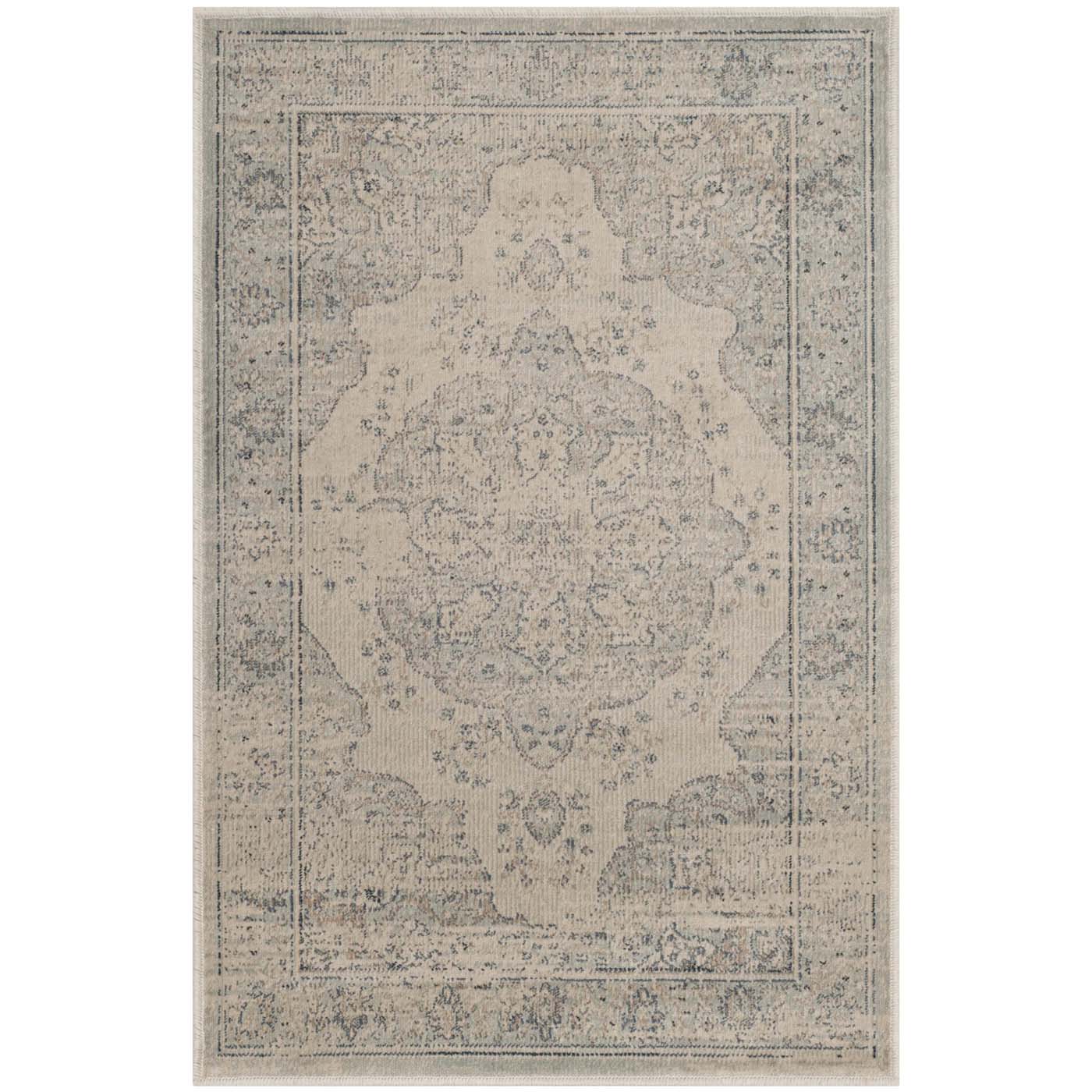 Safavieh Vintage 158 Rug, VTG158 - Light Blue / Cream