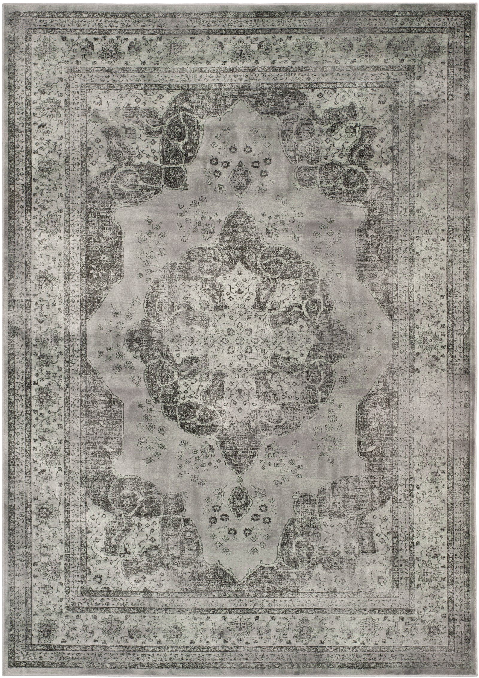 Safavieh Vintage 158 Rug, VTG158 - Grey / Multi