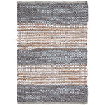 Safavieh Vintage Leather 204 Rug, VTL204 - Grey / Natural