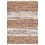 Safavieh Vintage Leather 204 Rug, VTL204 - Light Brown / Ivory