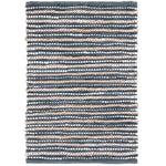 Safavieh Vintage Leather 205 Rug, VTL205 - Dark Grey / Ivory