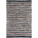 Safavieh Vintage Leather 205 Rug, VTL205 - Black / Ivory