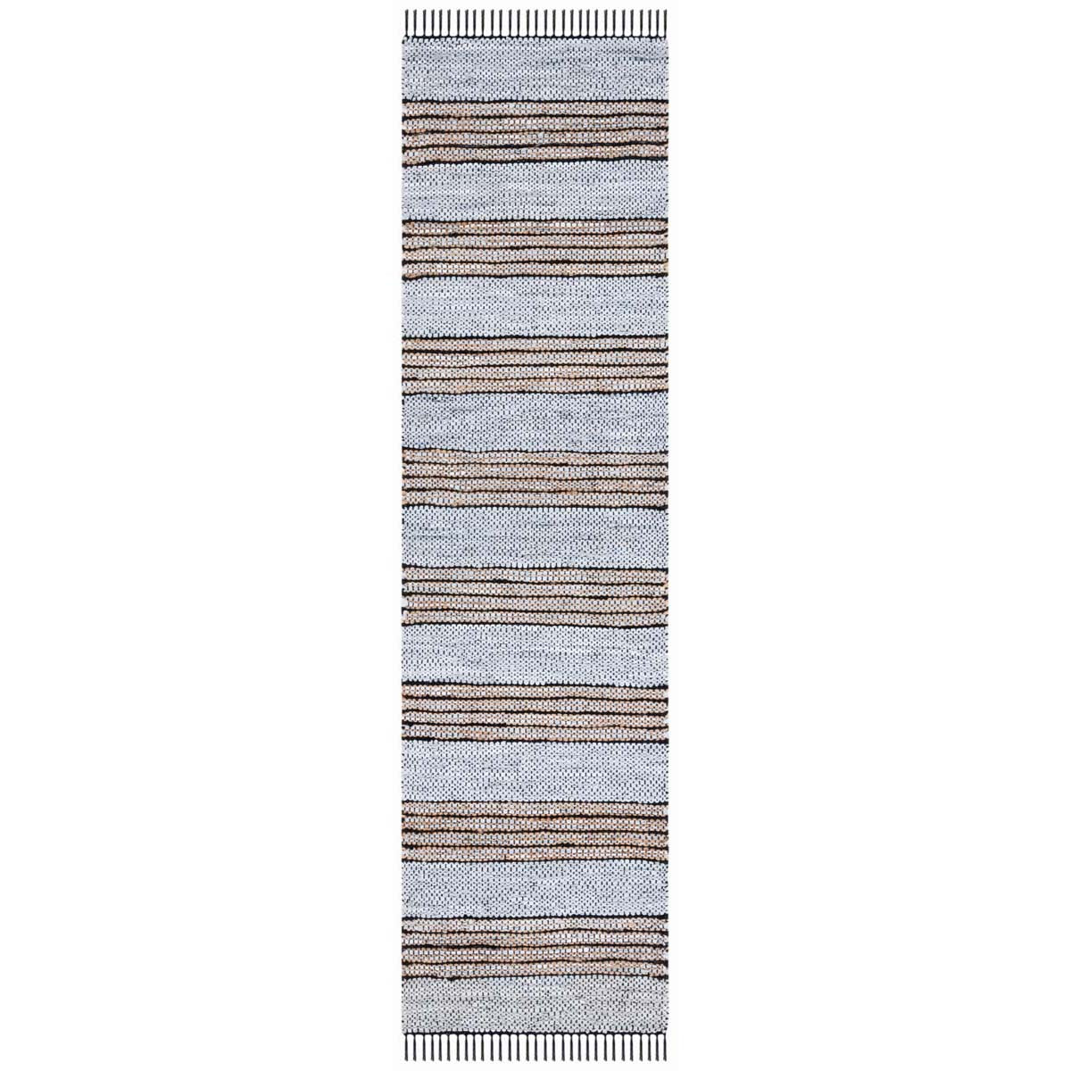 Safavieh Vintage Leather 601 Rug, VTL601 - Silver / Natural