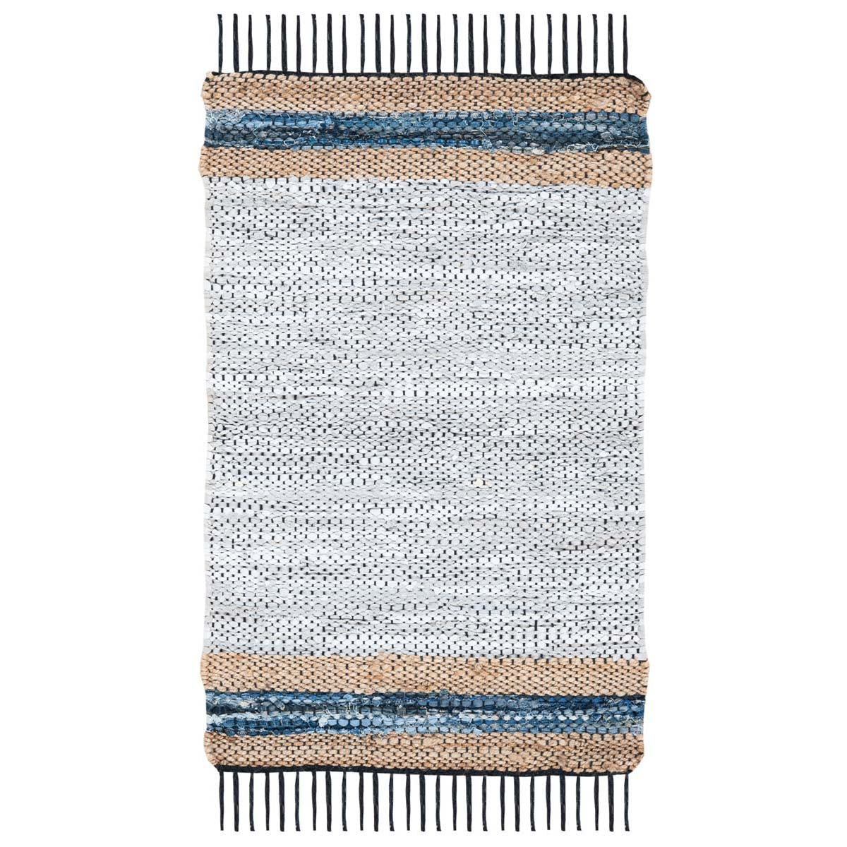 Safavieh Vintage Leather 602 Rug, VTL602 - Grey / Natural