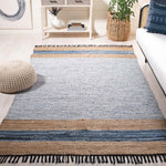 Safavieh Vintage Leather 602 Rug, VTL602 - Grey / Natural