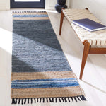 Safavieh Vintage Leather 602 Rug, VTL602 - Blue / Natural