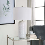 Decor Market White Ceramic Table Lamp