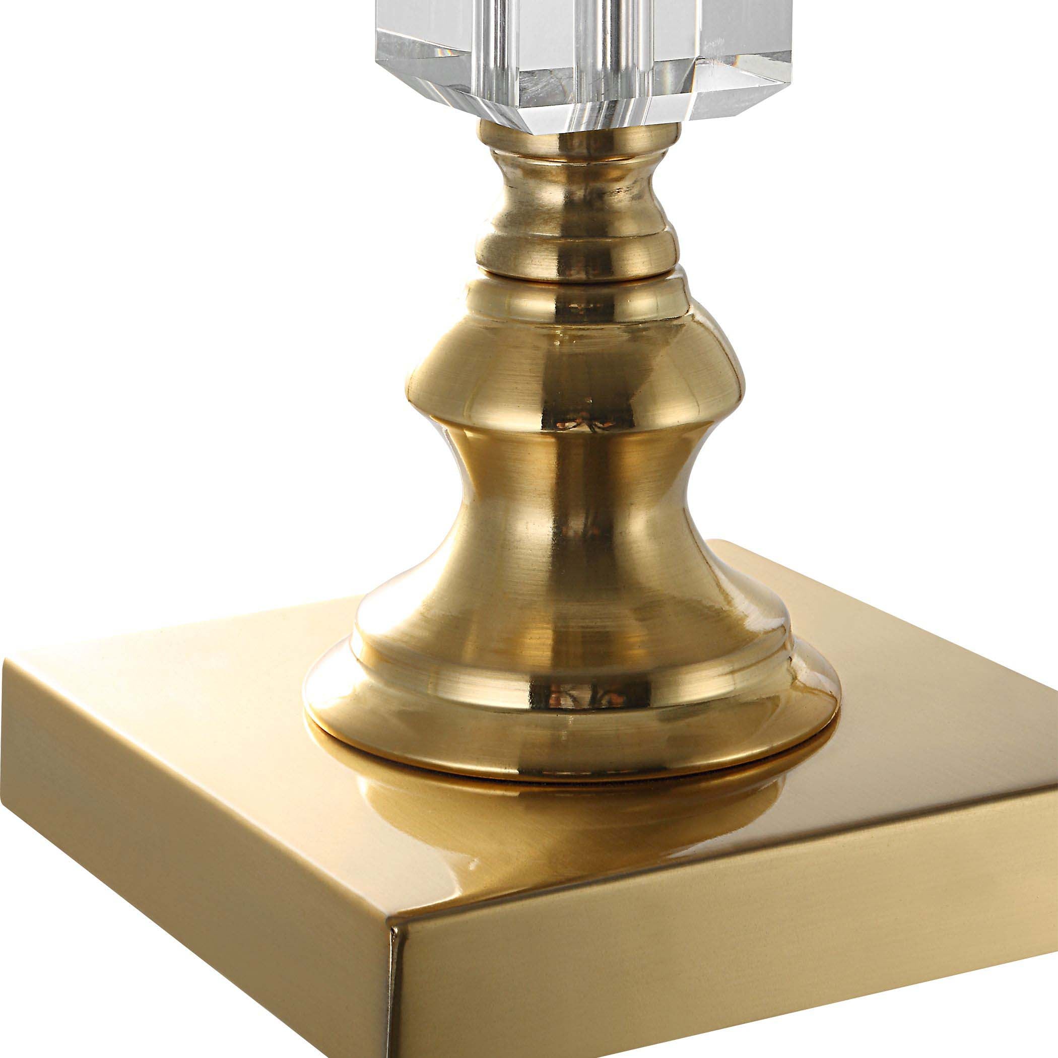 Decor Market Table Lamp Brass Plated Finish