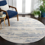 Safavieh Whisper Collection: WHS542F - Grey / Blue Ivory