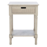 Safavieh Landers 1 Drawer Accent Table , ACC5708 - Greige