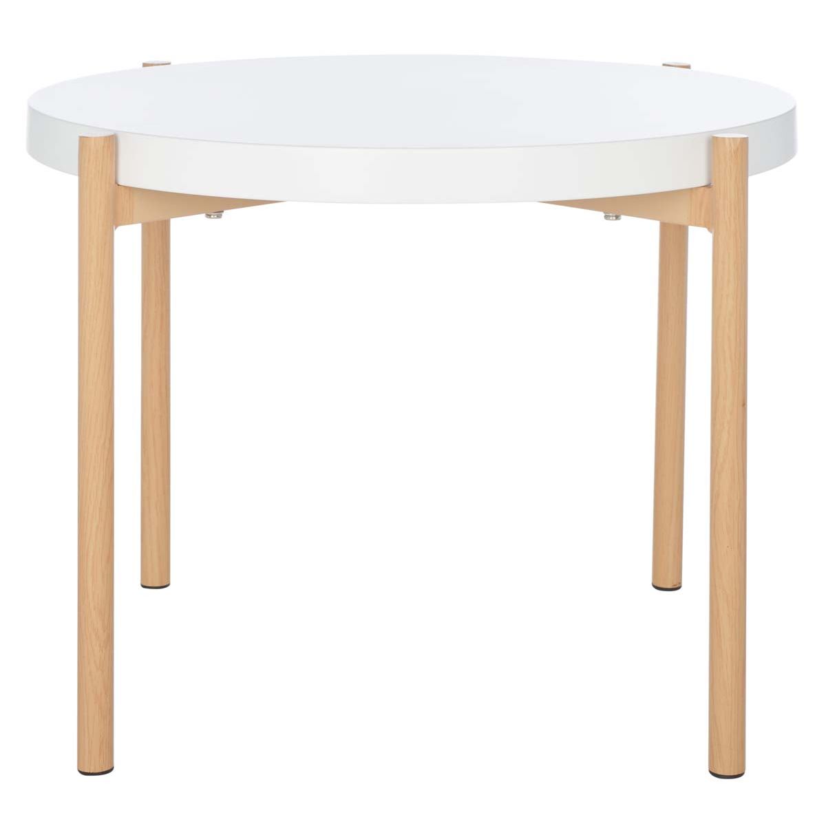 Safavieh Solara Accent Table , ACC5801 - White / Gold