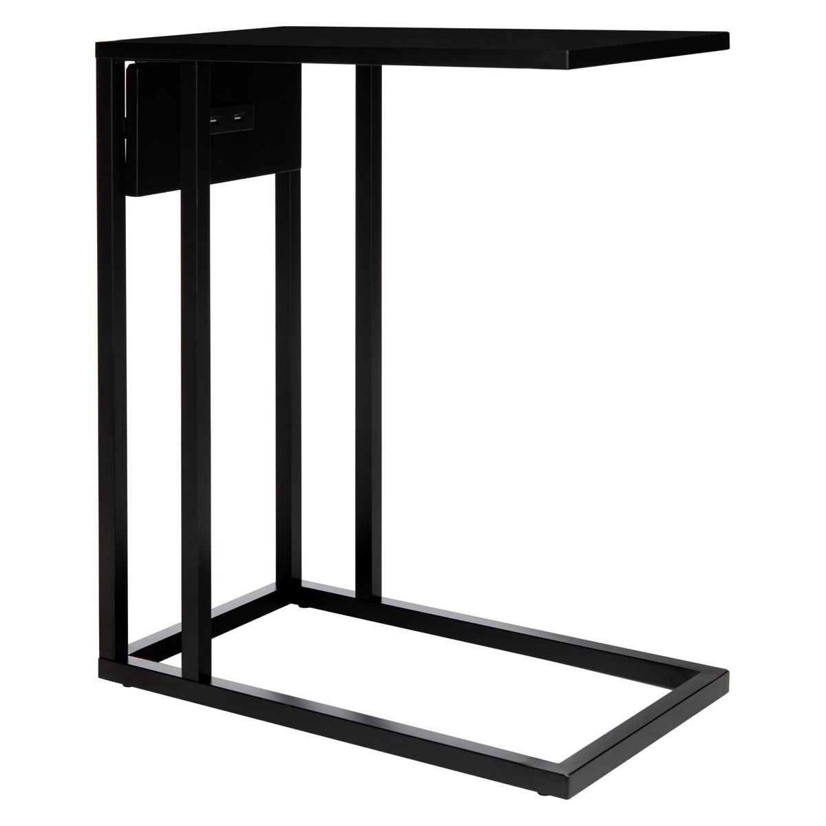 Safavieh Portland USB Side Table , ACC8003 - Black