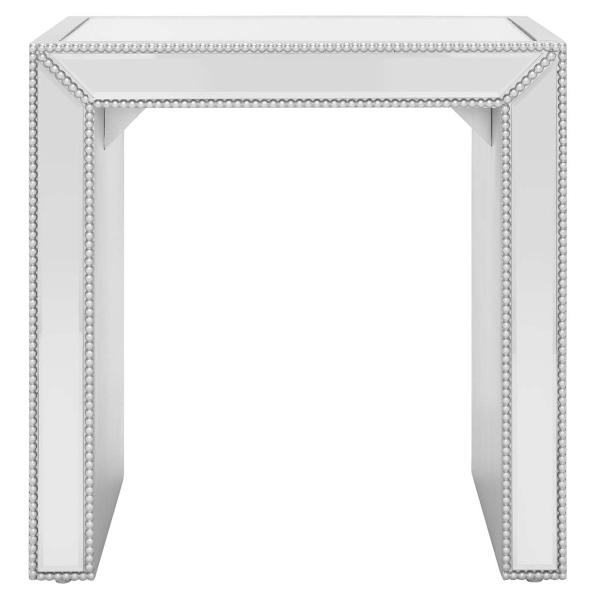 Safavieh Laken Mirrored Accent Table , ACC9702 - Silver / Mirror