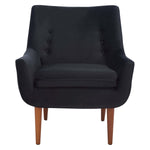 Safavieh Amina Accent Chair , ACH1303 - Black