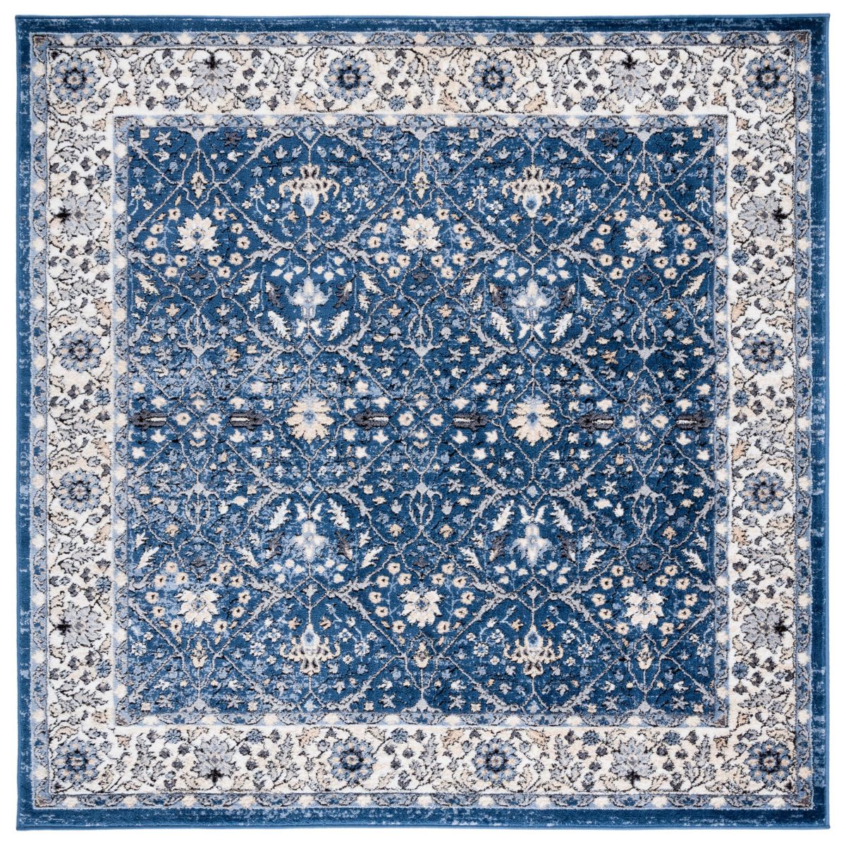 Safavieh AMELIA 793 Rug, ALA793 - NAVY / IVORY