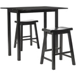 Safavieh Graham 3 Pc Set Pub Table , AMH8502 - Espresso