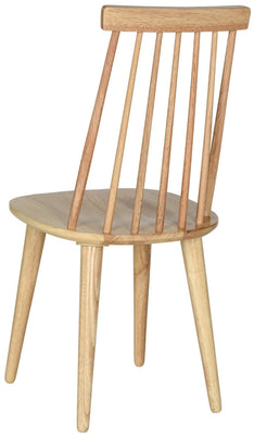 Safavieh Burris 17''H Spindle Side Chair (Set of 2), AMH8511 - Natural