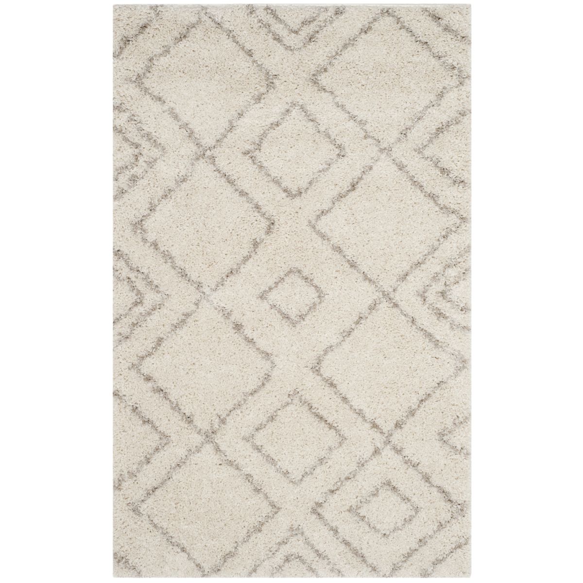 Safavieh Arizona Shag 744 Rug, ASG744 - Ivory / Beige