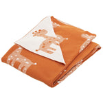 Safavieh Titan Throw , BBY1000 - Orange/Natural