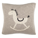 Safavieh Tater Trot Pillow , BBY3015 - Grey/Natural/Black