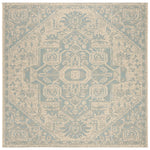 Safavieh Beach House 138 Rug, BHS138 - Aqua / Cream