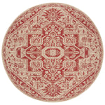 Safavieh Beach House 138 Rug, BHS138 - Red / Creme