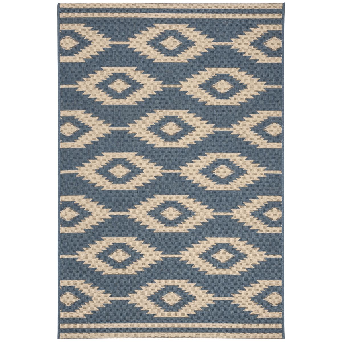 Safavieh Beach House 171 Rug, BHS171 - Cream / Blue