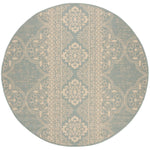 Safavieh Beach House 174 Rug, BHS174 - Cream / Aqua