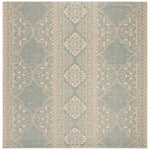 Safavieh Beach House 174 Rug, BHS174 - Cream / Aqua