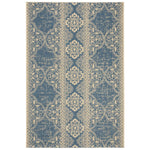 Safavieh Beach House 174 Rug, BHS174 - Cream / Blue