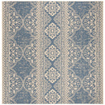 Safavieh Beach House 174 Rug, BHS174 - Cream / Blue