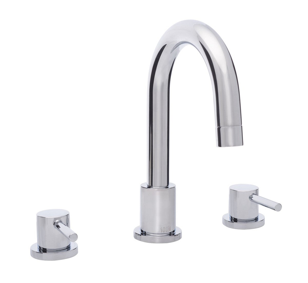 Solea Poised Dual Handle 9 Inch Chrome Bathroom Vessel Faucet - Chrome