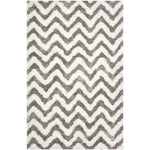 Safavieh Barcelona Shag 320 Rug, BSG320 - Ivory / Silver