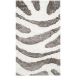 Safavieh Barcelona Shag 321 Rug, BSG321 - Ivory / Silver