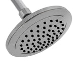 Solea Exhale Shower Head Stainless Steel Single Setting Rainfall 5.9X5.9X2.4 - Chrome