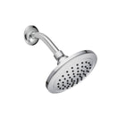 Solea Exhale Shower Head Stainless Steel Single Setting Rainfall 5.9X5.9X2.4 - Chrome