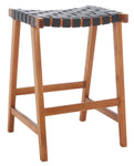 Safavieh Abreu Rectangle Counter Stool , BST1013 - Black/Natural