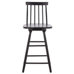 Safavieh Quai Swivel Counter Stool , BST1404 - Black