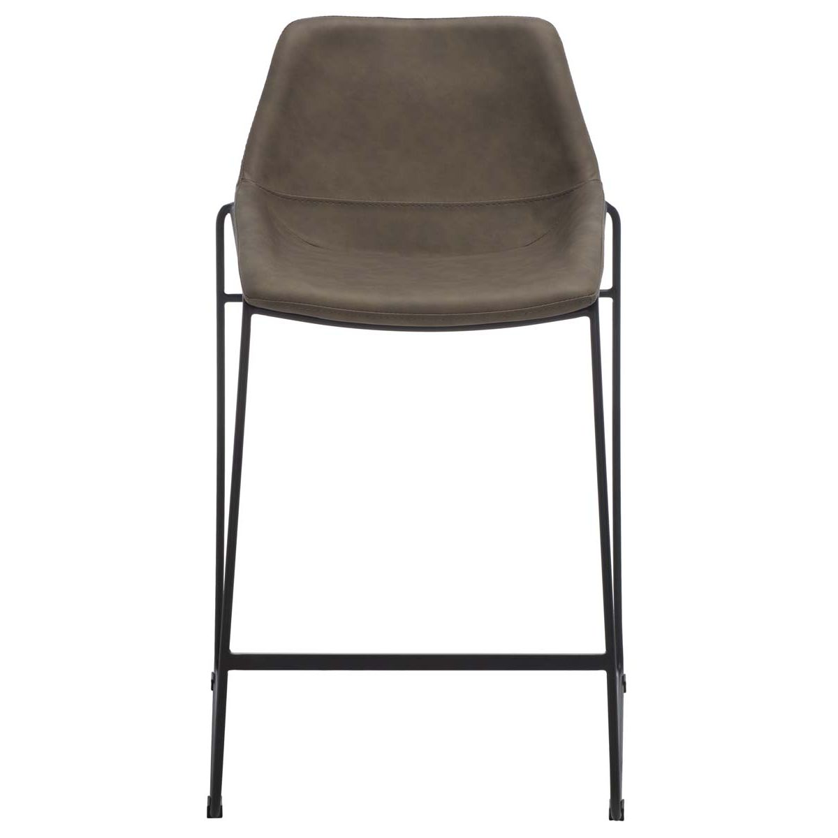 Safavieh Alexis Mid Century Counter Stool , BST3000 - Ash/Black Legs