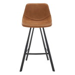 Safavieh Ryanne Counter Stool , BST3017 - Cognac / Black