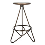 Safavieh Galexia Bar Stool , BST3200 - Antique Copper