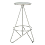 Safavieh Galexia Bar Stool , BST3200 - Silver Leaf