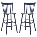 Safavieh Providence Bar Stool , BST8504 - Navy (Set of 2)