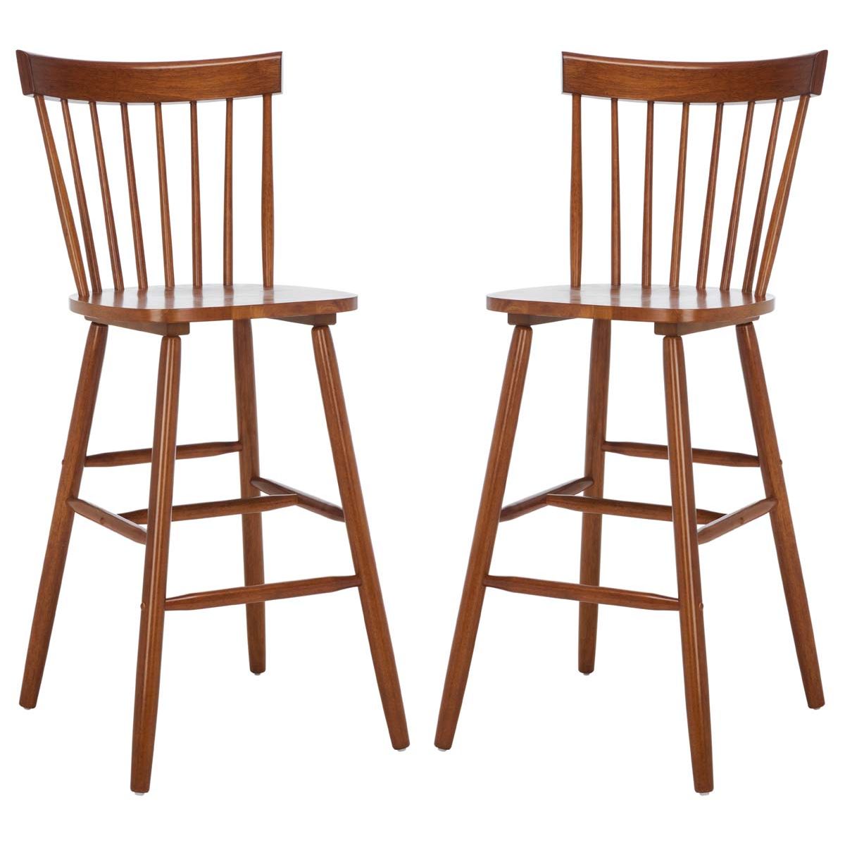 Safavieh Providence Bar Stool , BST8504 - Walnut (Set of 2)