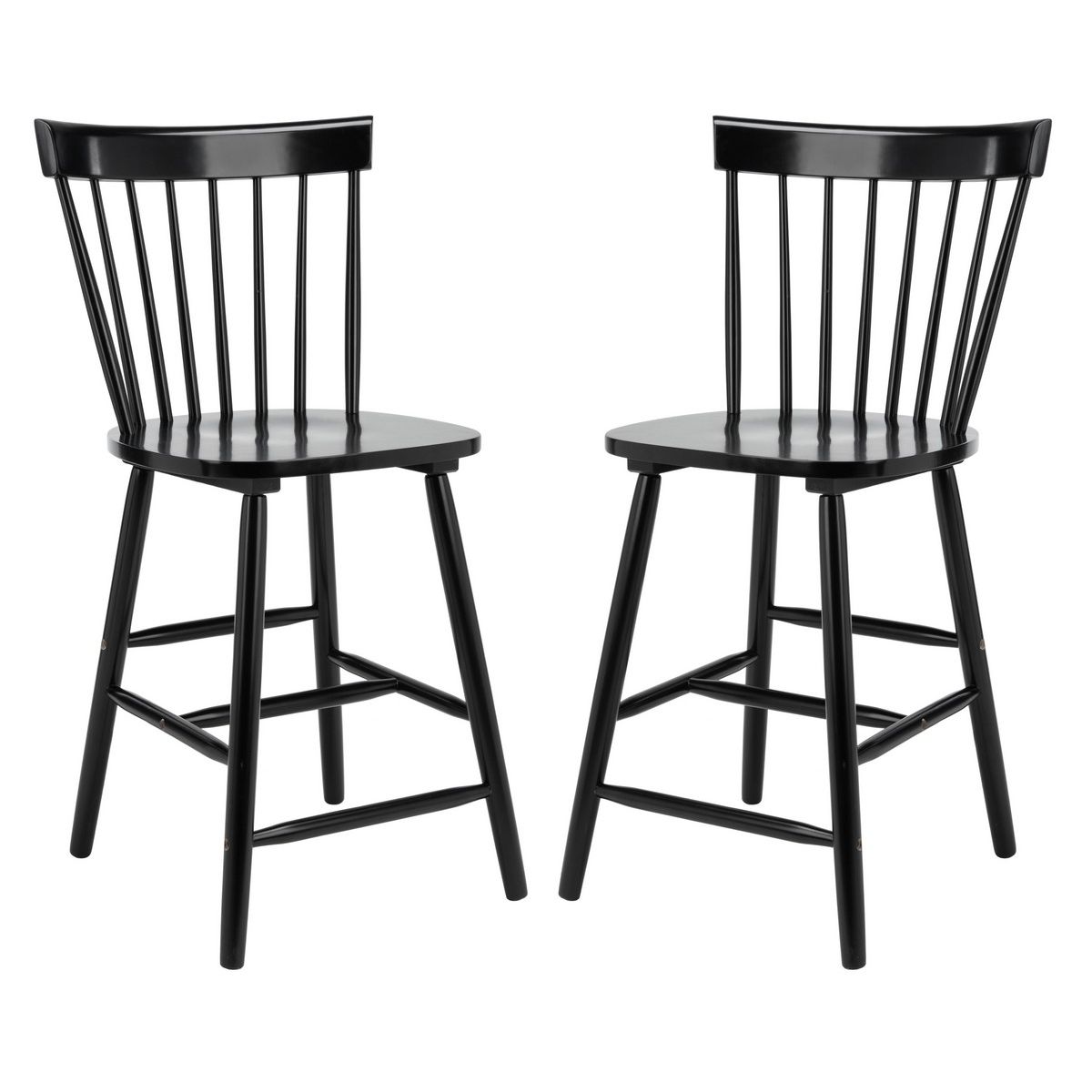 Safavieh Providence Counter Stool , BST8505 - Black (Set of 2)