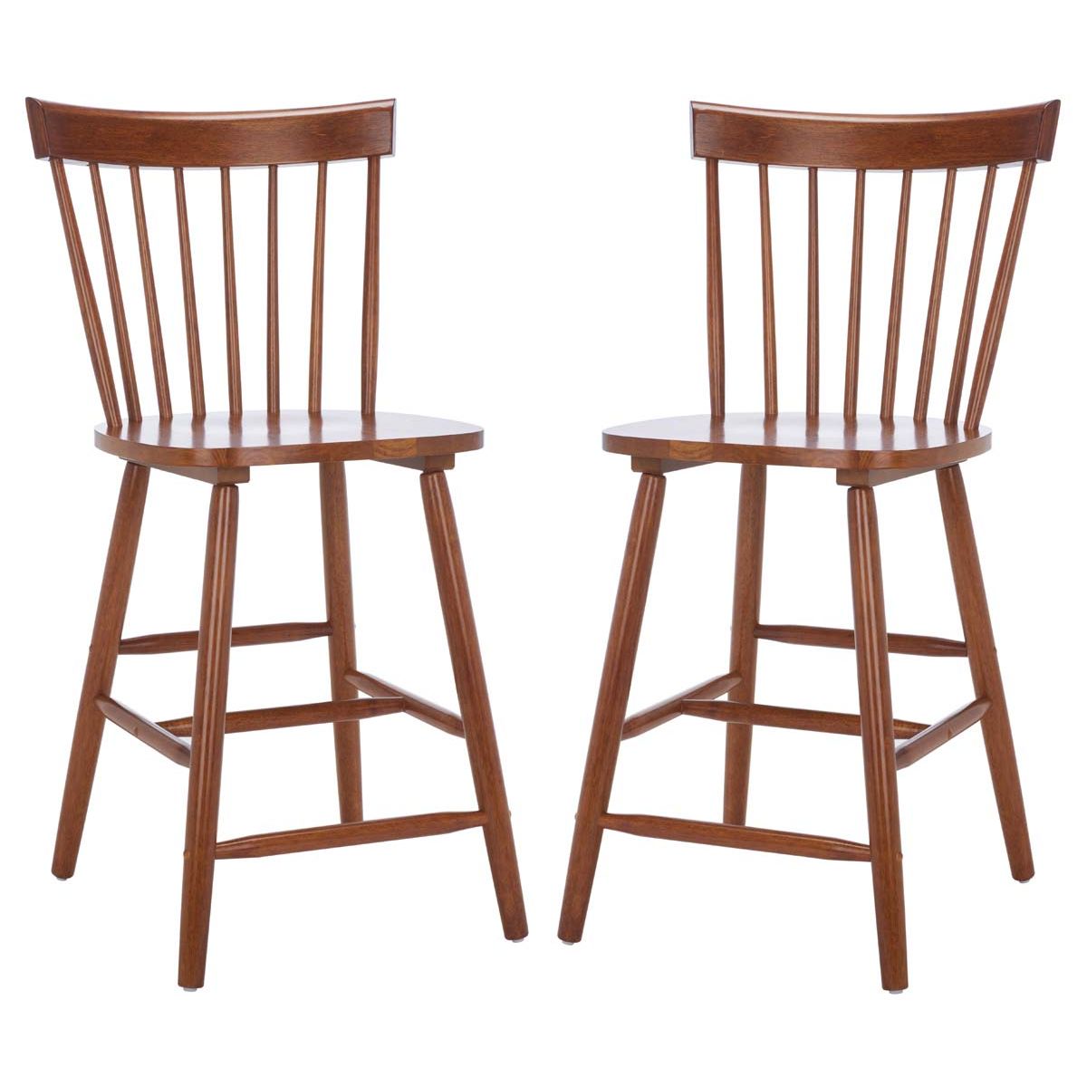 Safavieh Providence Counter Stool , BST8505 - Walnut (Set of 2)