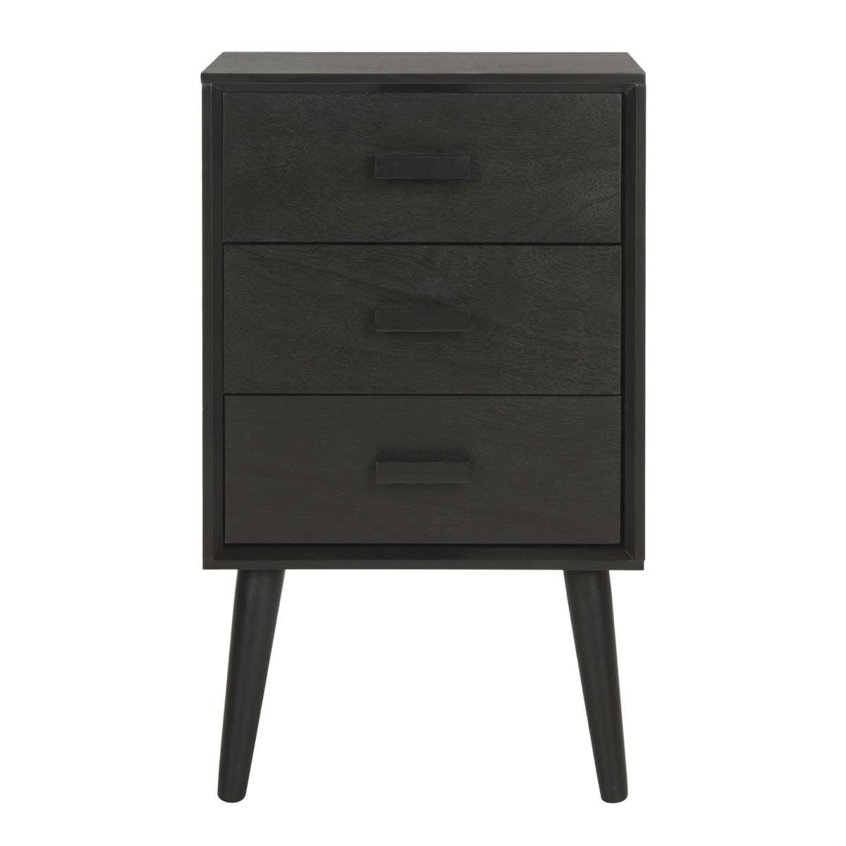 Safavieh Pomona 3 Drawer Chest , CHS5700 - Black