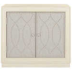 Safavieh Yuna 2 Door Chest , CHS6407 - Antique Beige/Light Grey Linen