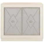 Safavieh Erin 2 Door Chest , CHS6408 - Antique Beige/Light Grey Linen