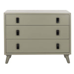 Safavieh Blaize 3 Drawer Chest , CHS6601 - Dark Grey/Black